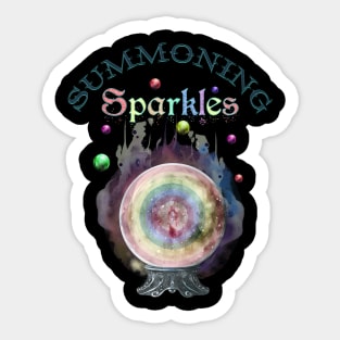 PRIDE Month Summoning Sparkles Sticker
